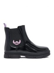 Disney Classics Botki CEO-CM-AW26-218DCLS Czarny. Czarne botki dziewczęce Disney Classics, ze skóry, bez zapięcia. Za 149.99 zł.