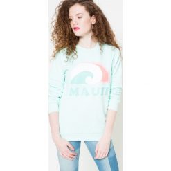 Femi Pleasure - Bluza. Szare bluzy damskie Femi Stories, z nadrukiem, z bawełny. W wyprzedaży za 99.90 zł.