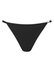 KARL LAGERFELD Stringi B1W47048 Czarny. Czarne stringi damskie KARL LAGERFELD, xs, bez wzorów, z bawełny. Za 219.99 zł.