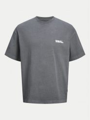 Jack & Jones Junior T-Shirt Vermont Wash 12263188 Szary Loose Fit. Szare t-shirty dla chłopców Jack & Jones Junior, bez wzorów, z bawełny, bez ramiączek. Za 79.99 zł.