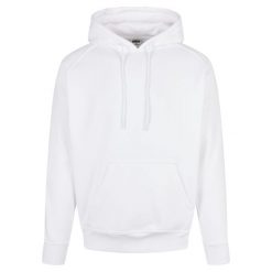 Bluza z kapturem Urban Classic blank. Białe bluzy męskie Urban Classics, m, bez wzorów, z kapturem. Za 169.80 zł.
