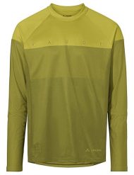 Koszulka rowerowa M Moab LS T-Shirt VI. Zielone t-shirty męskie Vaude, m, bez wzorów, z materiału, bez kołnierzyka. Za 315.15 zł.