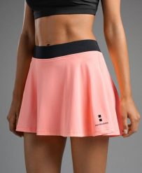 Spódnico-szorty Damskie do Tenisa/Padla Elegance. Brązowe szorty damskie NORDICDOTS, m, bez wzorów, z poliesteru. Za 230.00 zł.