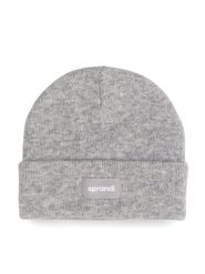 Sprandi Czapka 0M3-003-AW23 Szary. Szare czapki i kapelusze damskie Sprandi, na zimę, bez wzorów, z materiału. Za 49.99 zł.