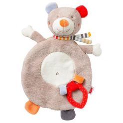 Nuk Forest Fun Kocyk/Przytulanka Miś. Szare kocyki dla dzieci Nuk, z materiału. Za 35.00 zł.