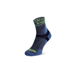 Skarpety biegowe Bridgedale Ultra Lt T2 Merino Sport 3/4 Crew. Szare skarpety damskie Bridgedale, bez wzorów. Za 85.99 zł.