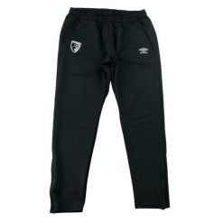 Second life - Spodnie dresowe męskie Bournemouth z suwakiem - Jak nowy. Czarne spodnie sportowe męskie Umbro, m, bez wzorów, z dresówki, do biegania. Za 127.76 zł.