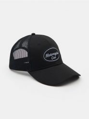 Czapka z daszkiem z siateczką - czarny. Czarne czapki i kapelusze męskie Sinsay, bez wzorów. Za 19.99 zł.