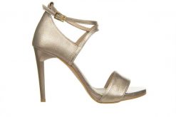 Sandały Bayla-159 4089 074-P Złoty Lico 159138, Skóra naturalna - 39. Żółte sandały damskie Bayla, bez wzorów, z materiału, bez obcasa, na platformie, bez zapięcia. W wyprzedaży za 179.10 zł.