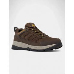 Męskie buty turystyczne Columbia Strata Trail Low Wp. Brązowe trekkingi męskie Columbia, trekkingowe. Za 529.00 zł.