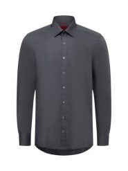 Finshley & Harding Koszula łatwa w prasowaniu Mężczyźni Slim Fit Bawełna szary, 38. Szare koszule męskie Finshley & Harding, m, bez wzorów, z bawełny, bez kołnierzyka, bez ramiączek. Za 119.95 zł.