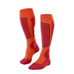 Skarpetki Falke SK2 Intermediate. Brązowe skarpety męskie Falke, bez wzorów, z materiału. Za 215.50 zł.