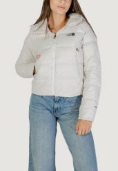 Kurtka puchowa Kobieta THE NORTH FACE W HYALITE DOWN HOODIE. Białe kurtki damskie The North Face, na zimę, xl, bez wzorów, z nylonu. Za 1,153.25 zł.
