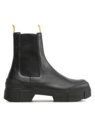 Vic Matié Sztyblety 1D8056U_V06BM9B370 Czarny. Czarne botki męskie Vic Matié, bez wzorów, ze skóry, bez zapięcia. Za 2,299.00 zł.