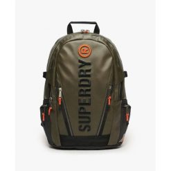 Damski plecak z haftem Superdry Tarp. Zielone plecaki damskie Superdry., bez wzorów, klasyczne. Za 389.50 zł.