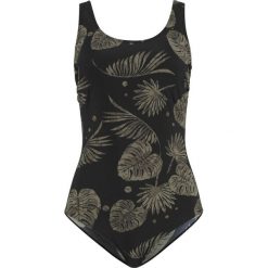 Kostium kąpielowy shape bonprix czarno-oliwkowy. Kostiumy jednoczęściowe damskie marki bonprix. Za 109.99 zł.
