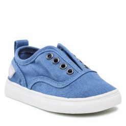 Tenisówki Primigi. Niebieskie półbuty chłopięce Primigi, bez wzorów, bez zapięcia. Za 139.99 zł.