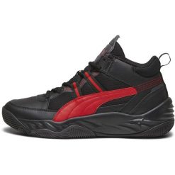 Buty do chodzenia męskie Puma Rebound Future Nextgen. Czarne buty sportowe męskie Puma, z gumy, bez zapięcia, do koszykówki. Za 334.00 zł.