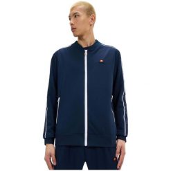 Bluza męska Ellesse Altobelli Track. Niebieskie bluzy męskie Ellesse, m, bez wzorów, bez kaptura. Za 249.99 zł.