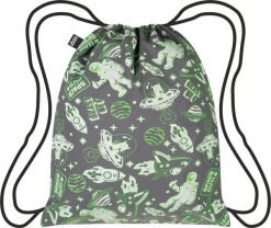Plecak LOQI Artist Space Out mini z powłoką odblaskową. Torby i plecaki dziecięce LOQI. W wyprzedaży za 27.60 zł.