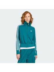 Adidas Bluza Firebird Classic KQ6530 Zielony Regular Fit. Zielone bluzy damskie Adidas, m, bez wzorów, z syntetyku, bez kaptura. Za 328.99 zł.