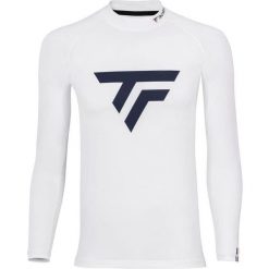Bluza tenisowa męska Tecnifibre Tech Tee Longsleeves. Białe kurtki męskie TECNIFIBRE, m, bez wzorów, sportowe, bez kaptura. Za 225.00 zł.
