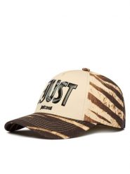 Just Cavalli Czapka z daszkiem 80RAZK80 ZG318 Beżowy ciemny. Brązowe czapki i kapelusze damskie Just Cavalli, bez wzorów, z bawełny. Za 286.99 zł.