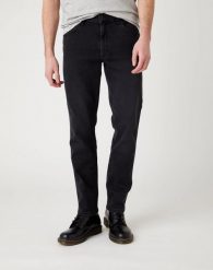 WRANGLER GREENSBORO MĘSKIE SPODNIE JEANSOWE JEANSY BLACK CROW W15QHP363 112141190. Czarne jeansy męskie Wrangler, na zimę, biznesowe. Za 229.99 zł.