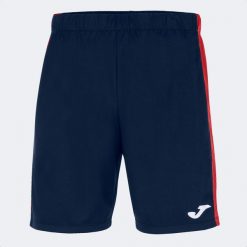 Spodenki do piłki nożnej dla chłopców Joma Maxi. Czerwone szorty dla chłopców Joma, bez wzorów, sportowe. Za 134.99 zł.