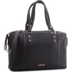 Torebka LIU JO - M Satchel Ceresio N68053 E0033 Nero 22222. Czarne torebki do ręki damskie marki Liu Jo, ze skóry ekologicznej. W wyprzedaży za 449.00 zł.