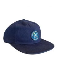Czapka z daszkiem męska Quiksilver Javier. Niebieskie czapki i kapelusze męskie Quiksilver, na wiosnę, bez wzorów, z bawełny. Za 53.49 zł.
