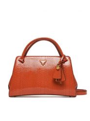 Guess Torebka Annita HWKB94 99060 Miedziany. Brązowe torebki do ręki damskie Guess, z aplikacjami, ze skóry, bez dodatków. Za 469.99 zł.