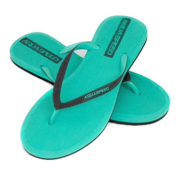 Japonki basenowe damskie Aqua Speed Genoa. Czarne klapki damskie Aqua-Speed, bez wzorów, sportowe, bez obcasa. Za 31.90 zł.