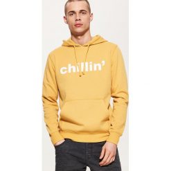 Bluza z napisem - Żółty. Bluzy damskie marki House. Za 79.99 zł.