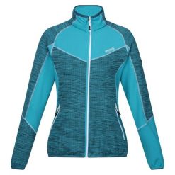 Bluza Polarowa Damska Pełen Suwak Hepley II. Niebieskie bluzy sportowe damskie Regatta, bez wzorów, z polaru, bez kaptura, trekkingowe. Za 72.99 zł.