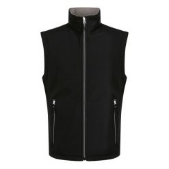 Ocieplana Męska Softshell 2 Warstwy. Czarne kurtki sportowe męskie Regatta, m, bez wzorów, z softshellu, trekkingowe. Za 116.99 zł.