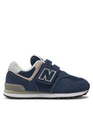 New Balance Sneakersy PV574EVN Granatowy. Niebieskie buty sportowe chłopięce New Balance, bez wzorów, ze skóry, bez zapięcia. Za 219.99 zł.