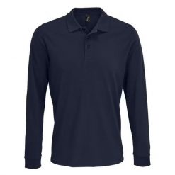 Koszulka Polo Z Długim Rękawem Dla Dorosłych Unisex Polycotton. Niebieskie koszule damskie SOL'S, s, bez wzorów, casualowe, bez kołnierzyka, bez ramiączek. Za 84.99 zł.