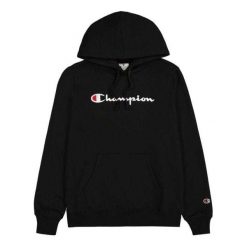 Damska Bluza Z Dużym Logo. Czarne bluzy damskie Champion, bez wzorów, bez kaptura. Za 311.99 zł.