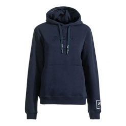 Bluza damska z kapturem Joma Urban Street. Niebieskie bluzy damskie Joma, l, bez wzorów, z bawełny, z kapturem. Za 163.50 zł.