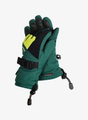 Rękawiczki dziecięce Ziener Lani GTX Junior. Zielone rękawiczki dziecięce Ziener, bez wzorów, z gore-texu. Za 159.49 zł.