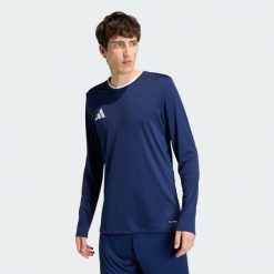 Koszulka Entrada26 Long Sleeve Jersey. Białe koszulki sportowe męskie Adidas, xl, z aplikacjami, z dzianiny, bez kołnierzyka, bez ramiączek, do piłki nożnej, climacool (adidas). Za 76.99 zł.