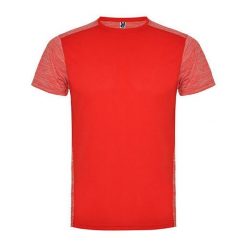 Męska Koszulka Zolder. Czerwone koszulki sportowe męskie ROLY, m, bez wzorów, bez kołnierzyka, bez ramiączek, trekkingowe. Za 43.99 zł.