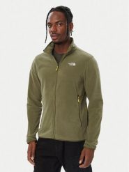 The North Face Polar Glacier NF0A8D0R Khaki Regular Fit. Brązowe bluzy męskie The North Face, m, bez wzorów, z polaru, bez kaptura. Za 399.99 zł.