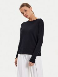 Max Mara Leisure Sweter Coimbra 2426366058 Granatowy Regular Fit. Niebieskie swetry damskie Max Mara Leisure, s, bez wzorów, z bawełny, bez kołnierzyka, bez ramiączek, bez kaptura. Za 579.99 zł.