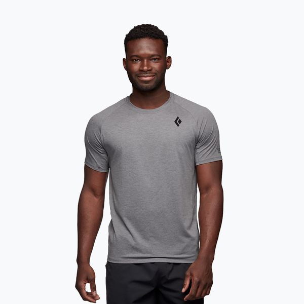 Koszulka trekkingowa męska Black Diamond Lightwire Tech. Szare buty sportowe męskie Black Diamond, m, bez wzorów, bez kołnierzyka, bez ramiączek, na fitness i siłownię. Za 159.99 zł.