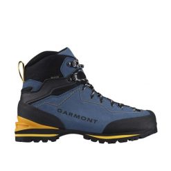 Buty do wspinaczki Garmont Ascent GTX. Niebieskie buty sportowe męskie Garmont, z zamszu, bez zapięcia, wspinaczkowe. Za 1,119.99 zł.