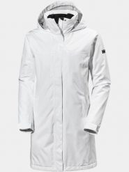 Płaszcz Przeciwdeszczowy Damski Helly Hansen Aden Ins. Białe płaszcze damskie Helly Hansen, m, bez wzorów, z materiału, eleganckie, długie, bez kaptura. Za 559.20 zł.
