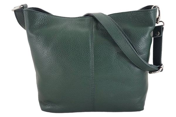 Listonoszka skórzana BARBERINI'S c. zielona 12-42. Zielone torebki shopper damskie Barberinis, bez wzorów, ze skóry, biznesowe, duże, bez dodatków. Za 193.99 zł.