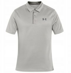 Under Armour Koszulka męska polo UNDER ARMOUR Tech szara S. Szare koszulki polo męskie Under Armour, m, bez wzorów, bez ramiączek. Za 125.99 zł.